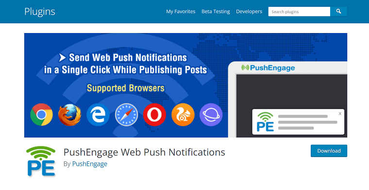 2. PushEngage - DSers